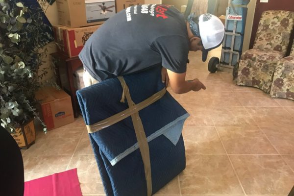 properly wrap furniture